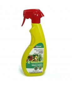 Spray fongicide pour plantes ornementales Sulfucid 0,8 L SUBSTRAL