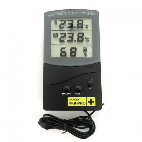 Thermo hygromètre, hygromètre de température, thermomètre